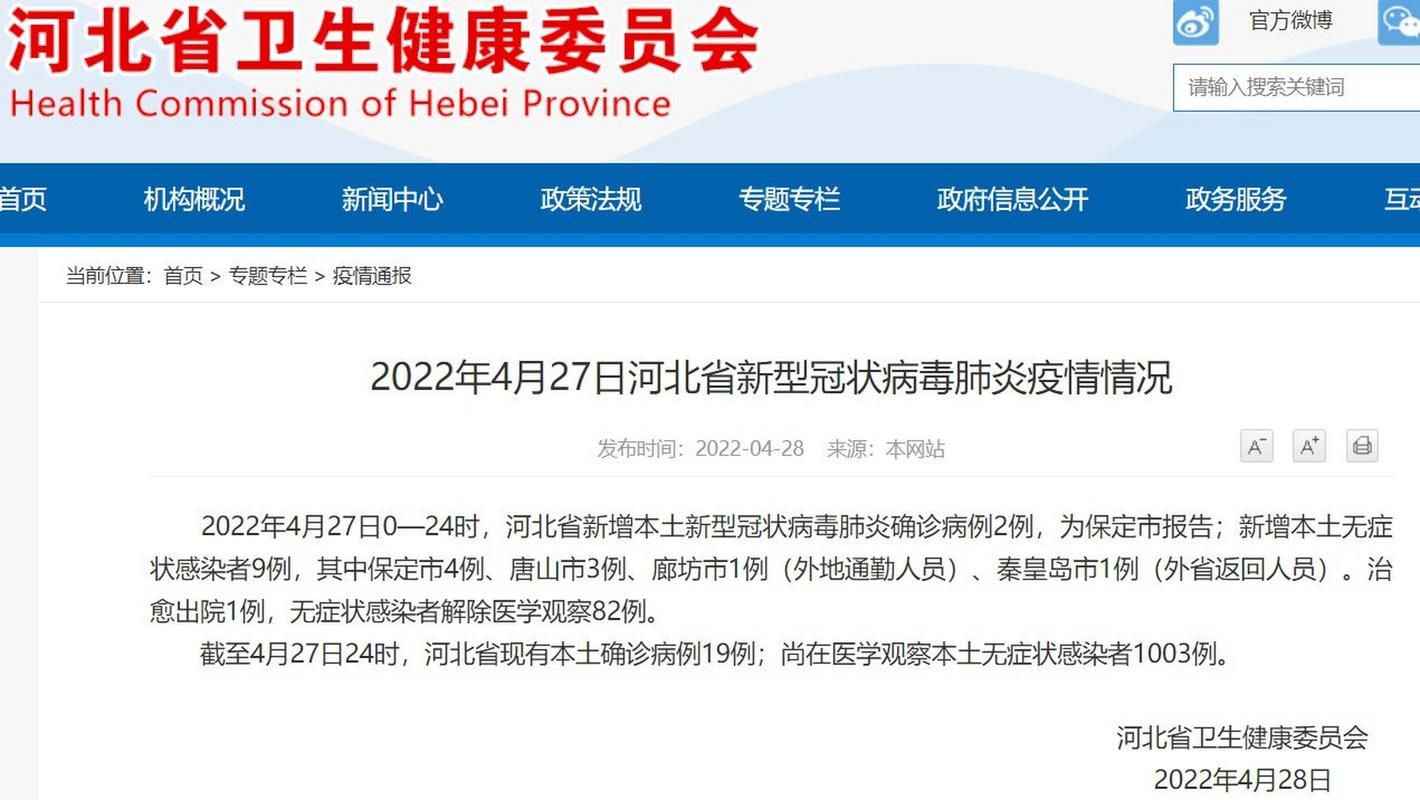 2022年11月5日河北易县新增确诊病例情况